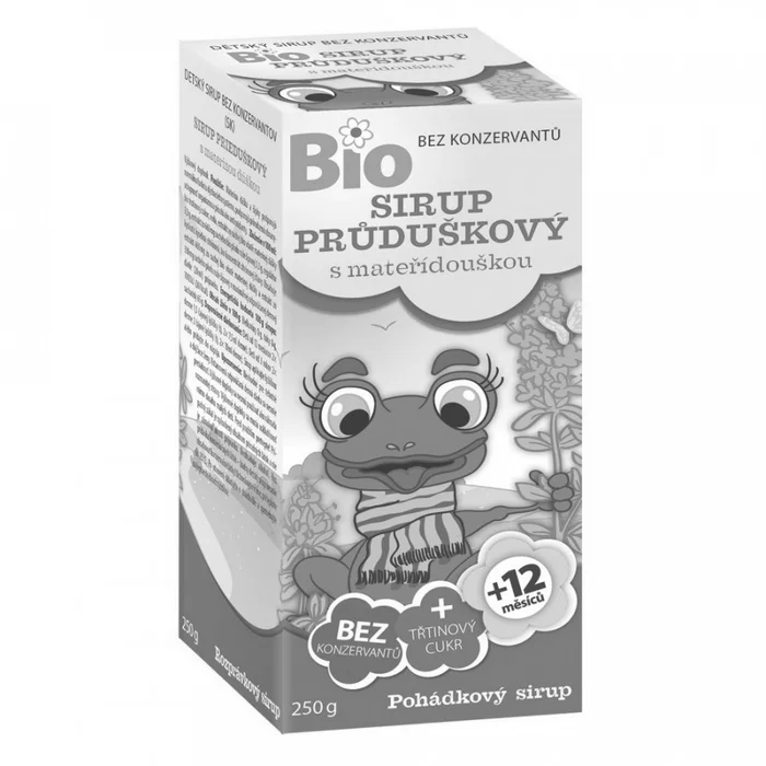 Apotheke Pohádkový sirup Průduškový s mateřídouškou 250g Bio